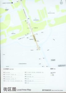 紫竹高新区駅周辺図（出入口）